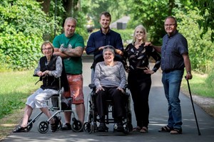 Brugerrådet på Sclerosehospitalet glæder sig til at følge arbejdet med at anlægge sansehaven og til at tage den i brug.