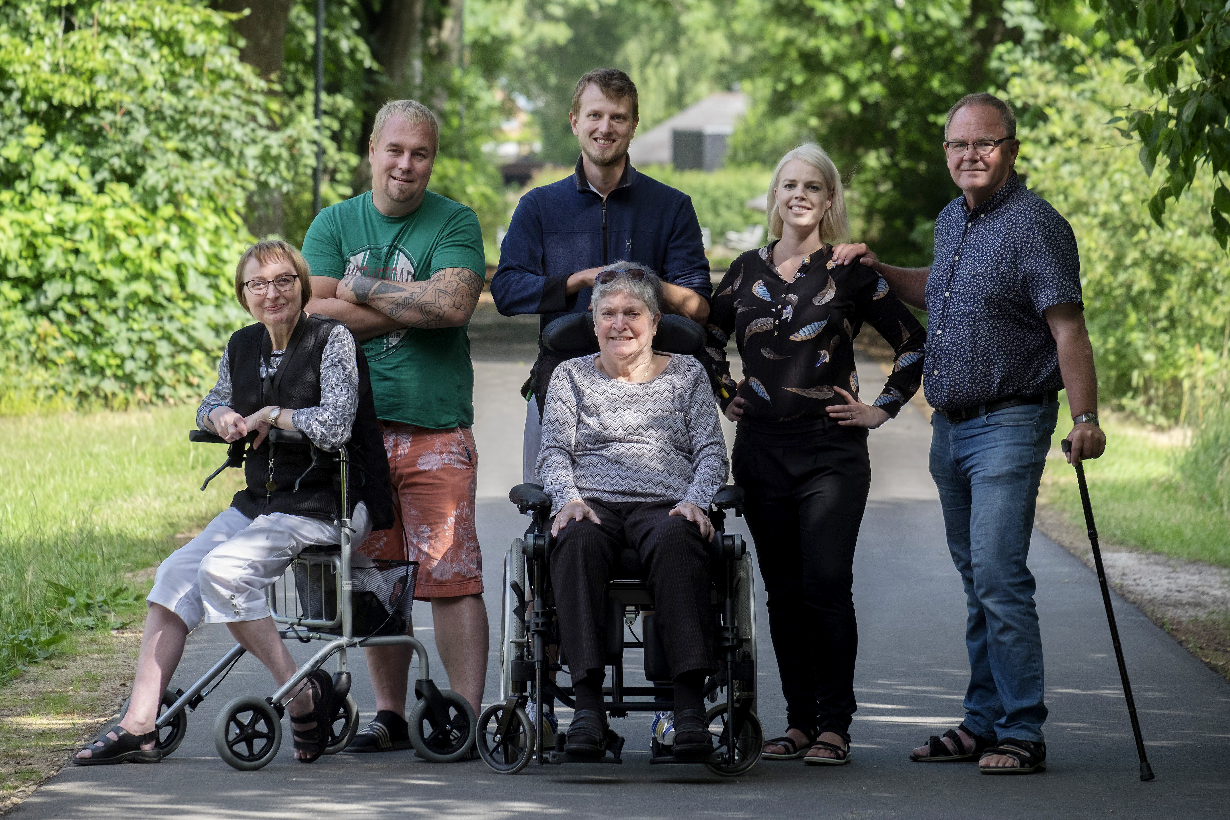 Brugerrådet på Sclerosehospitalet glæder sig til at følge arbejdet med at anlægge sansehaven og til at tage den i brug.