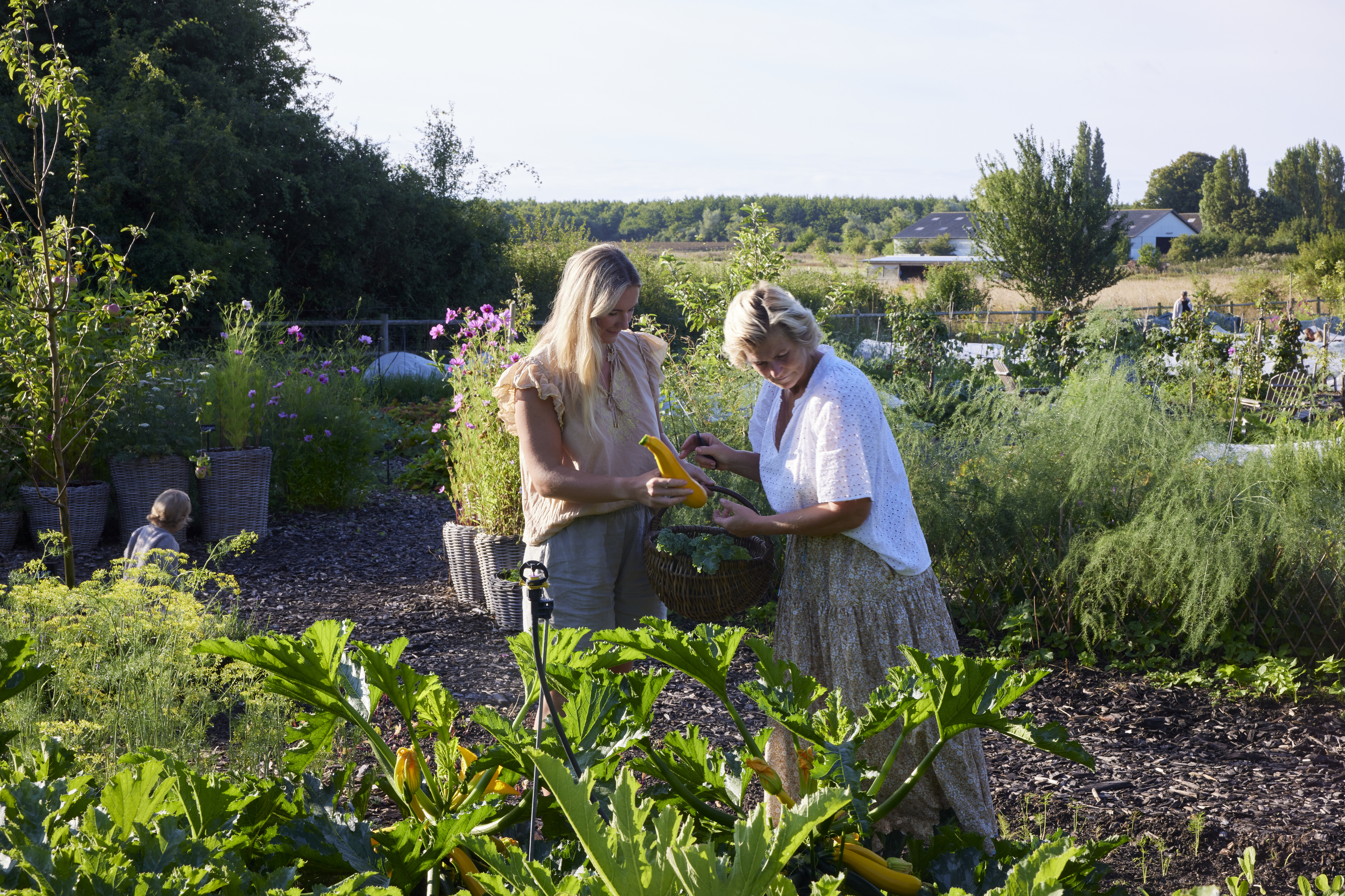 3 generationer på Møn. Foto: Thomas Evaldsen