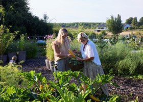 3 generationer på Møn. Foto: Thomas Evaldsen