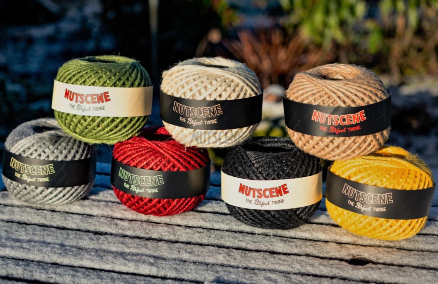 Nutscene kraftig jute snor