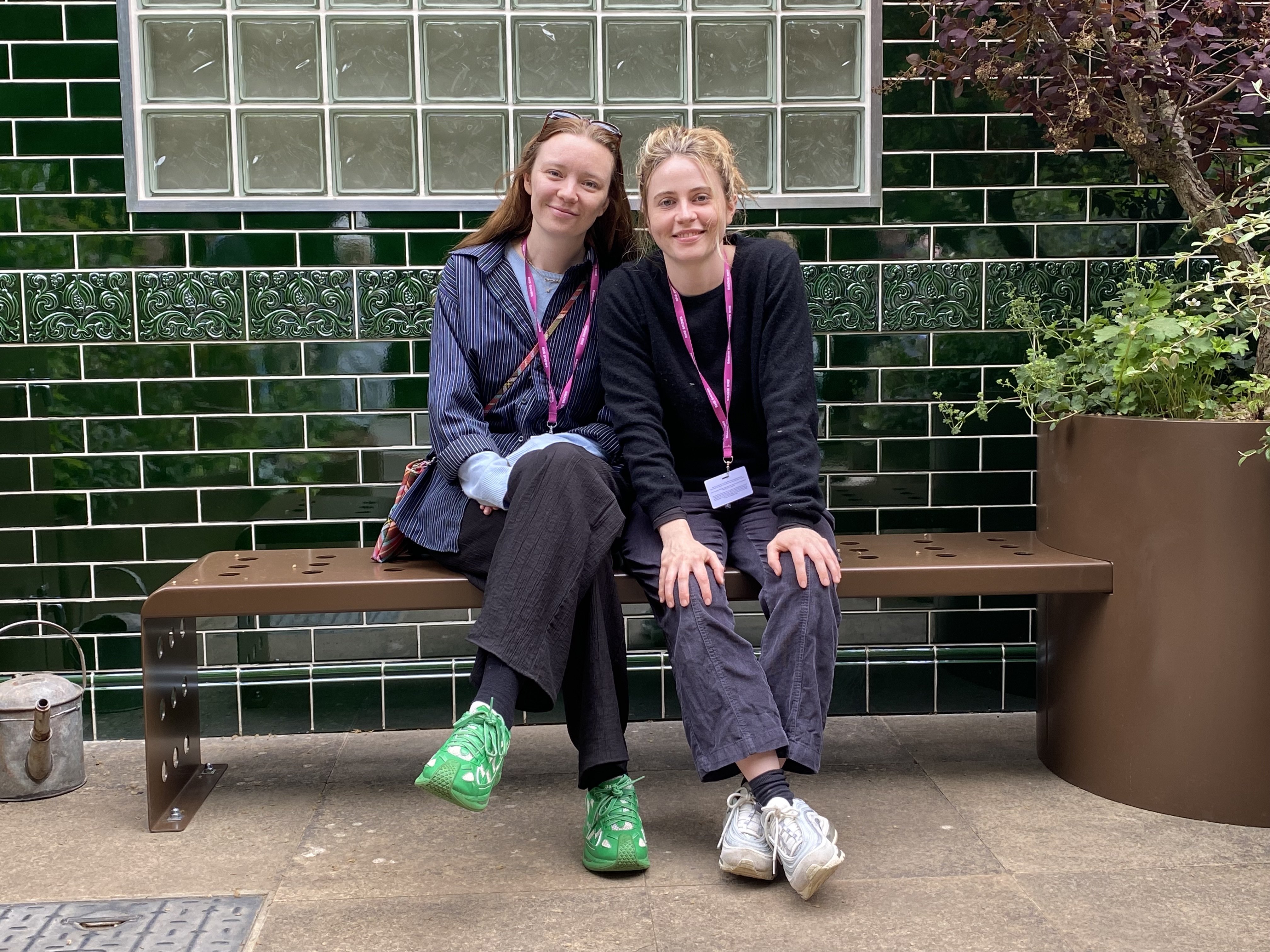 Emilie Bausager (tv) og Amilia Bouquet (th). Foto: Haveselskabet