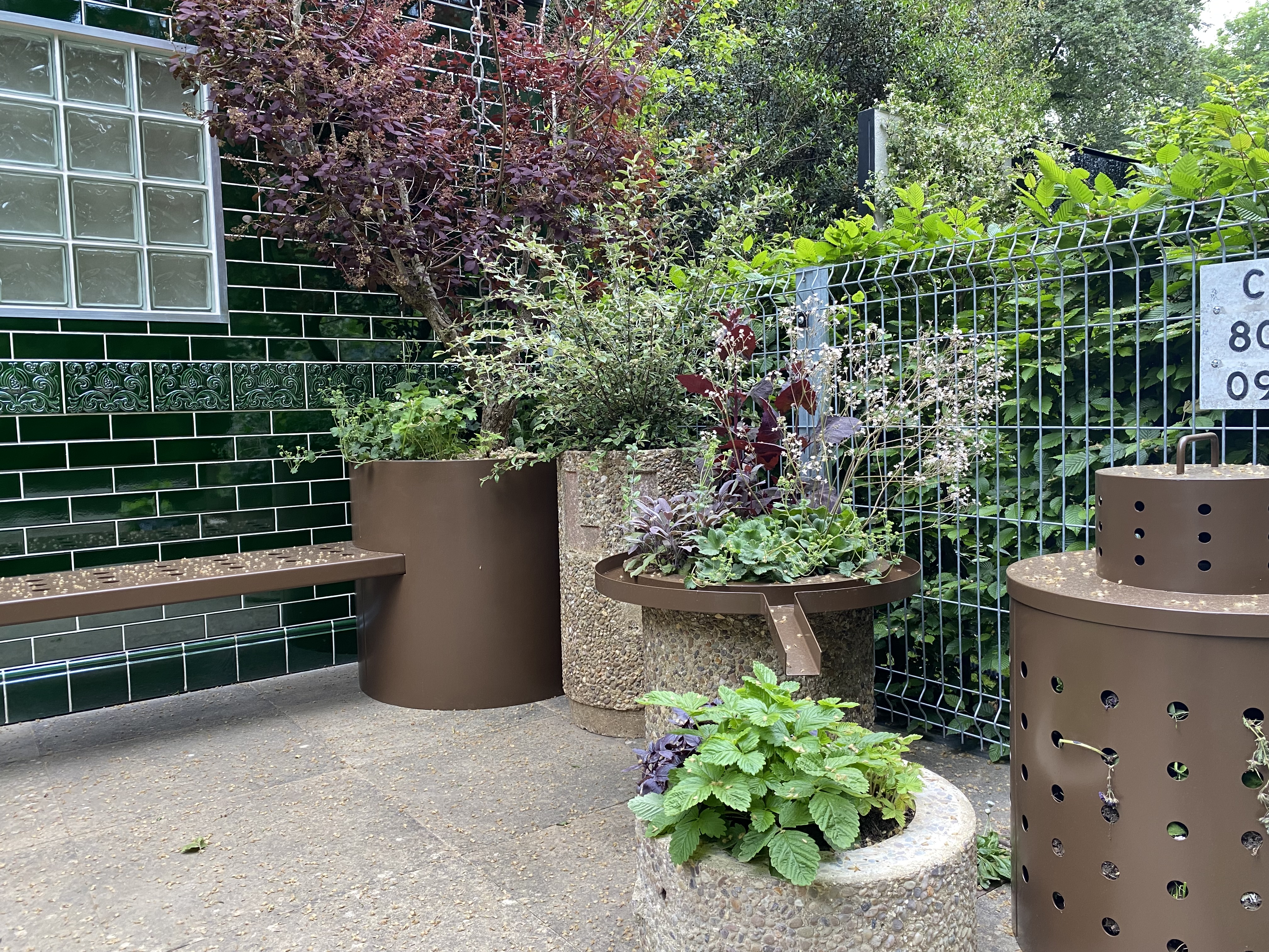 The Plantform Garden designet af Emilie Bausager og Amelia Bouquet. Foto: Haveselskabet